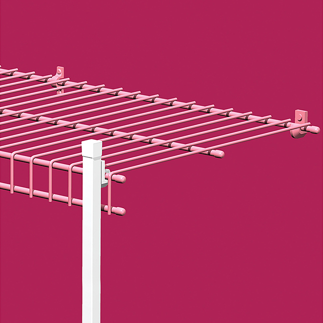 Huis Closetmaid 1009 Shelf Support Pole 85 in. BA7702195